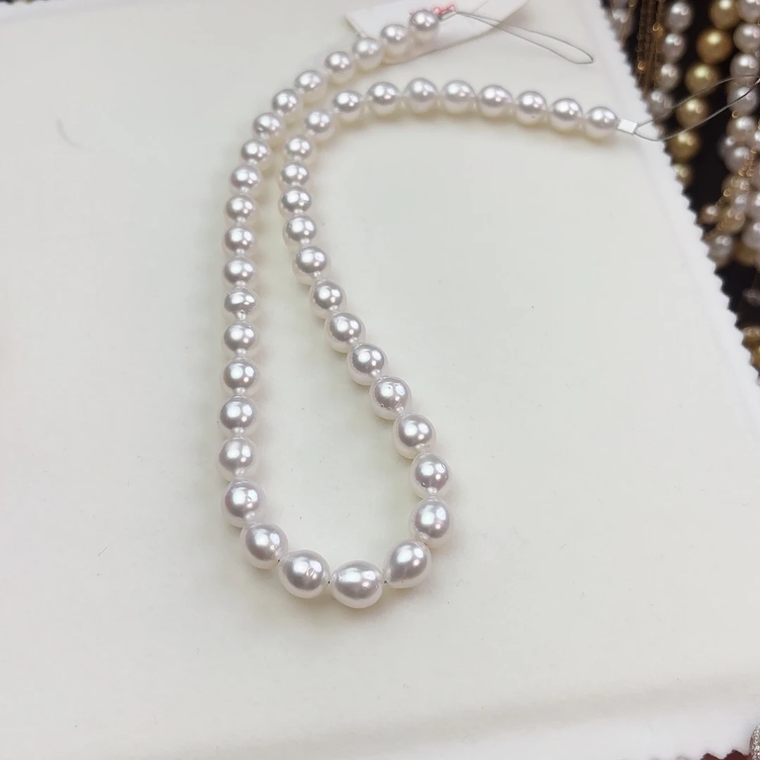 颈饰银S925镶嵌海水珍珠