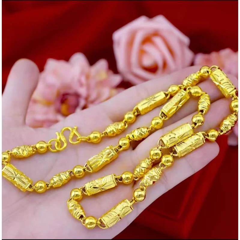 合金项链 合金项链2025爆款【全家福项链】手工精美