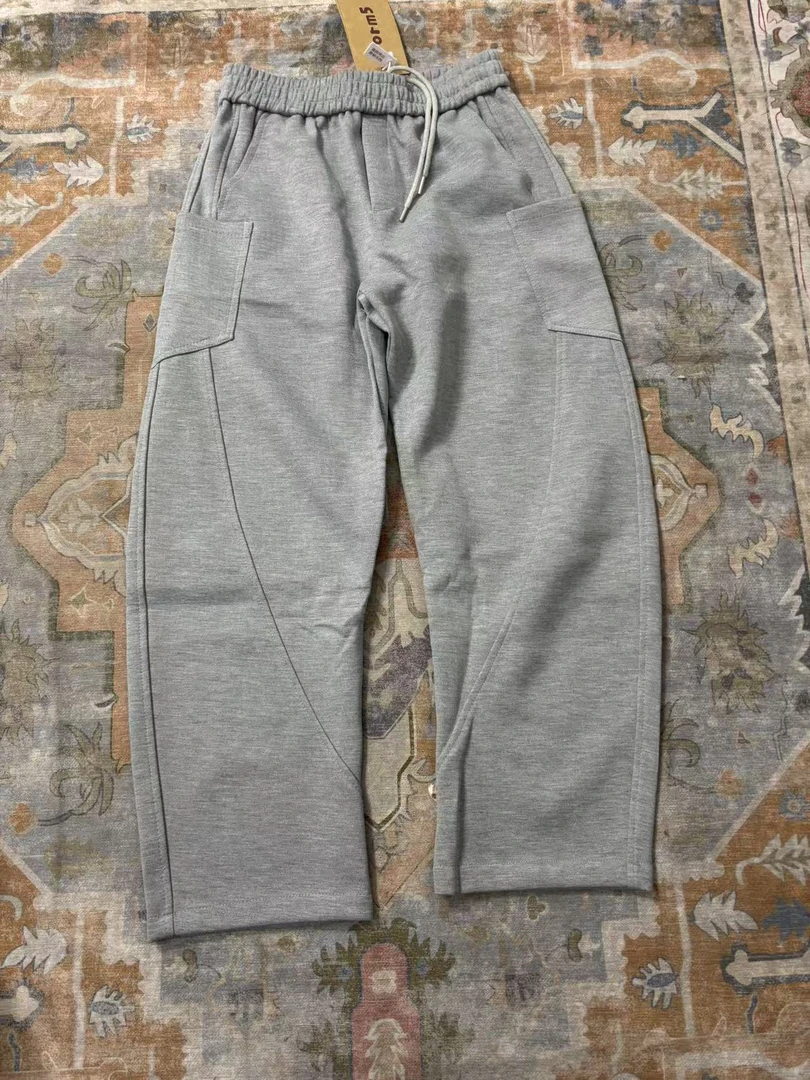 SW020  25sss重磅设计款男女同款重磅弯刀卫裤