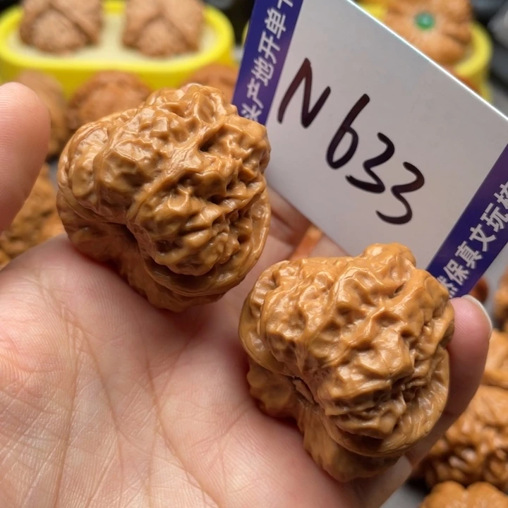 桃核把件蛙蛙37尺