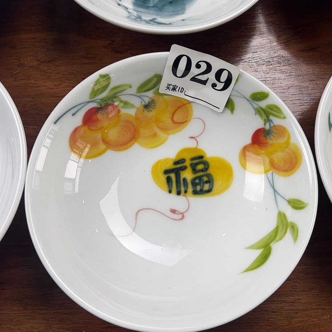 瓷片景德镇陶瓷手工手绘制作