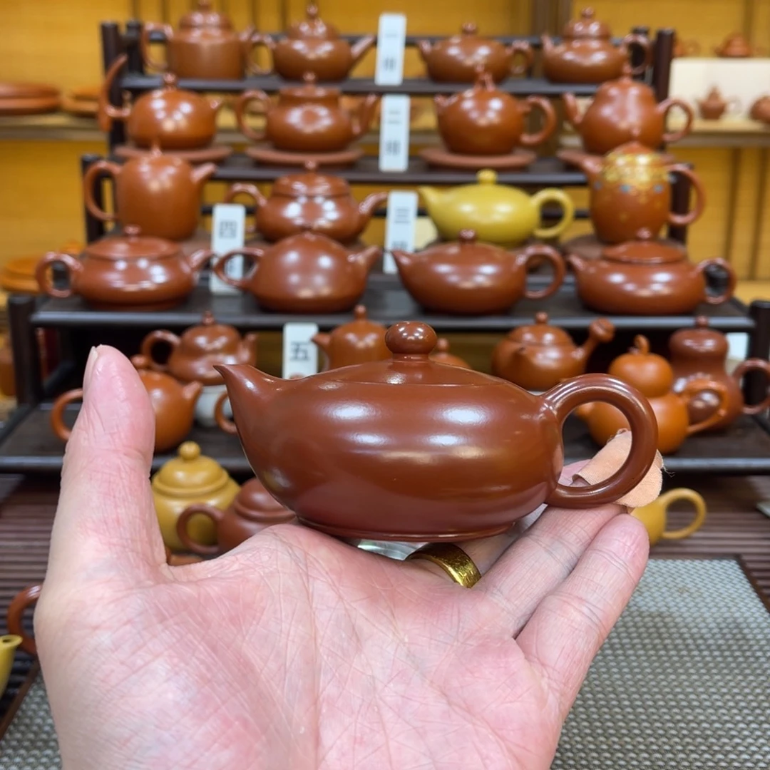 紫砂茶壶红 120-140cc