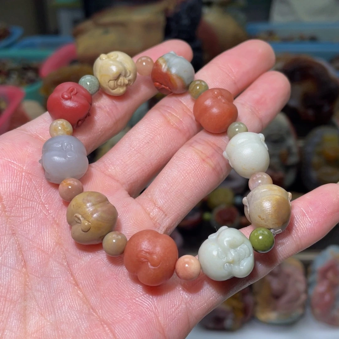 未镶嵌手串石英质玉