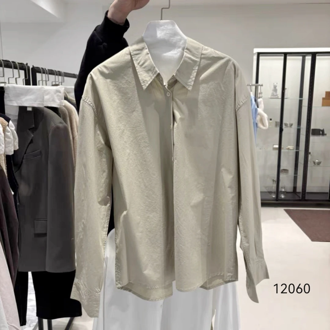 12060  SANFAN  新款净版男友风衬衣