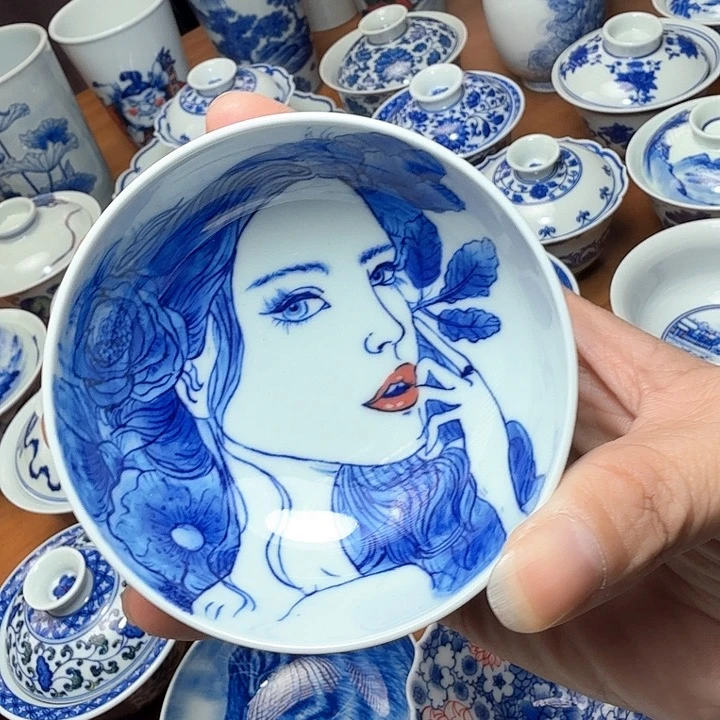 手绘普洱杯福利款