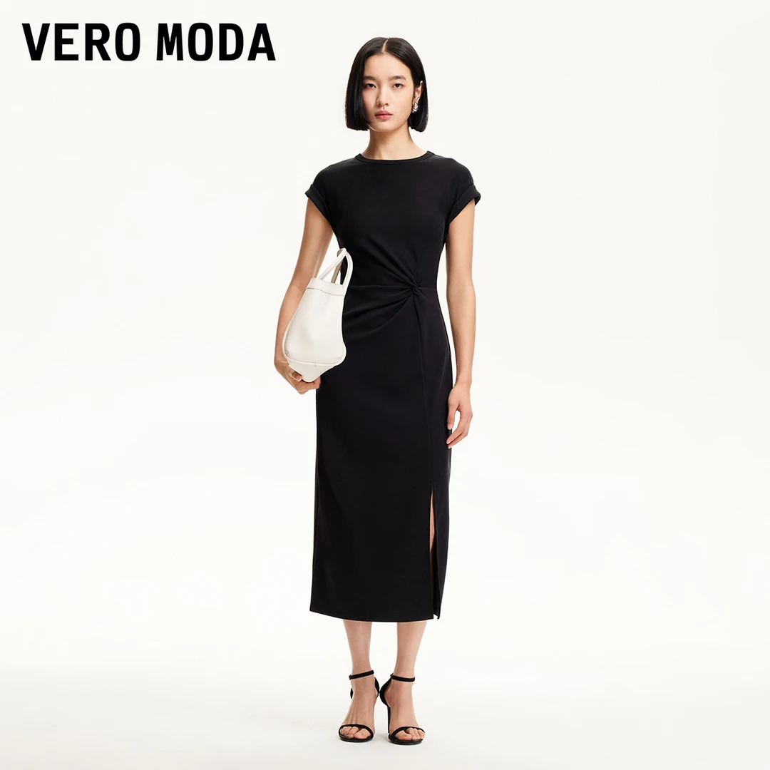 【若谷专属】 Vero Moda连衣裙【超模裙】纯色长裙325161027