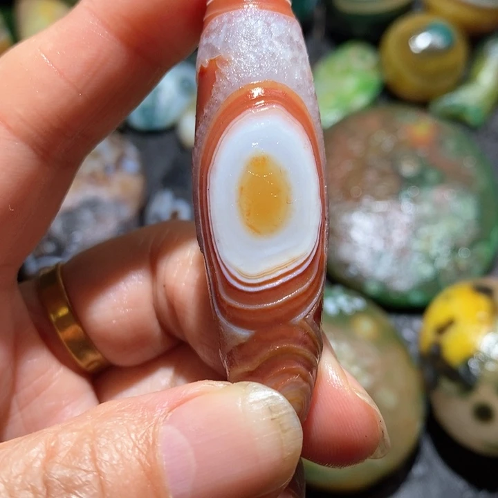 玛瑙/玉髓颈饰未镶嵌丽****文