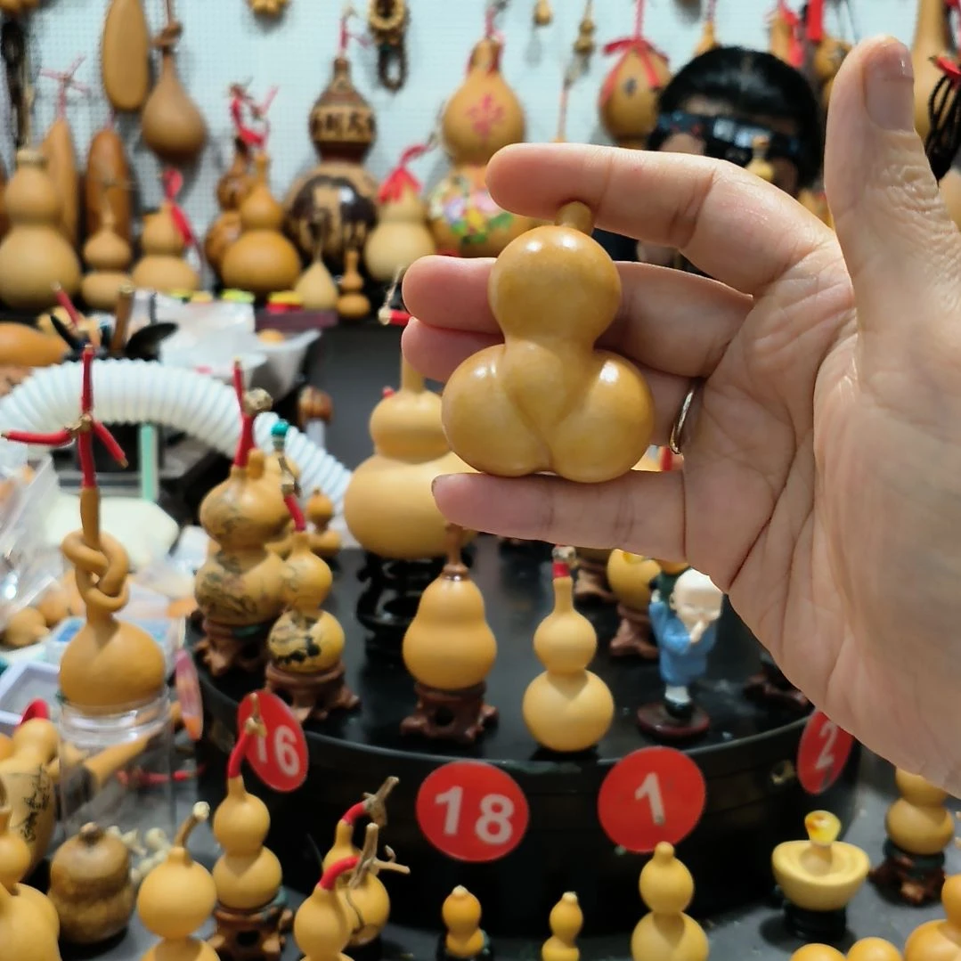 奶**妈葫芦福禄双全手把件