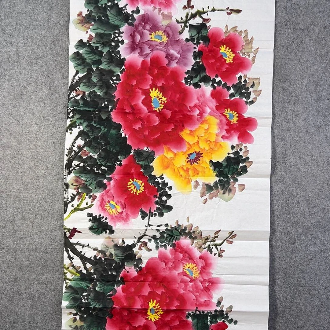 国画224 牡丹花等经济植物和花卉资源