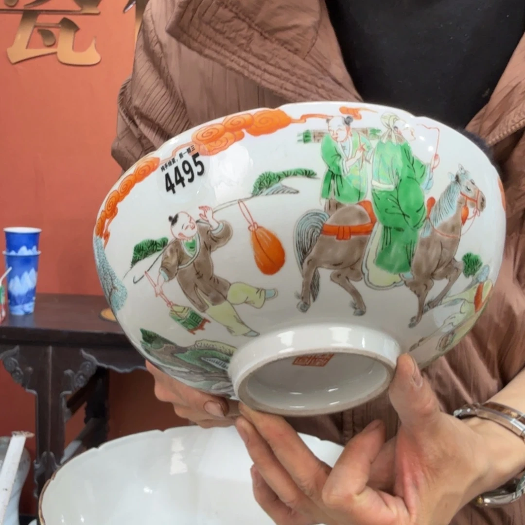 陶摆件吴义松甄选陶瓷4495