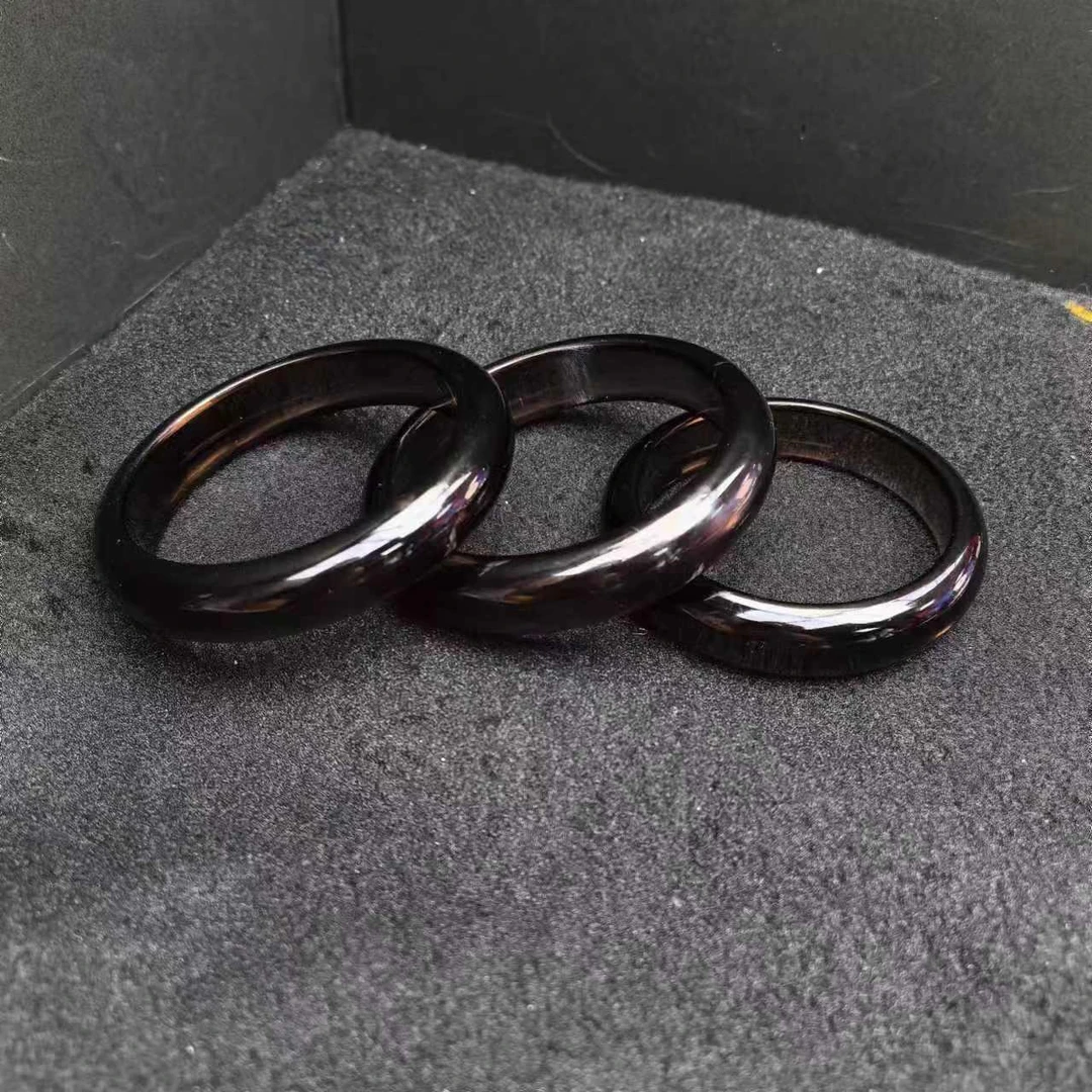 C3161【福嘟嘟珠宝】黑钻晶黑曜石手镯-送礼佳品-多样性只发一件