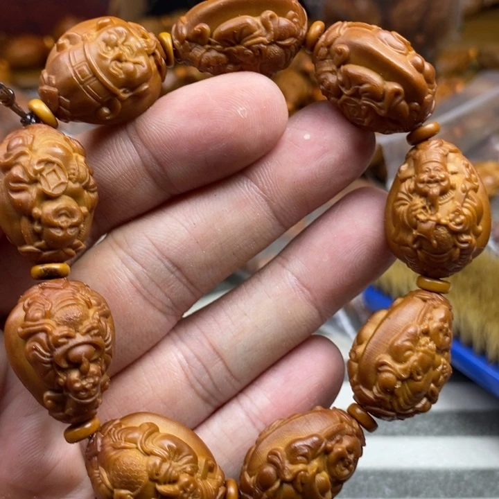 手串/手链橄榄核橄榄核雕工艺手串