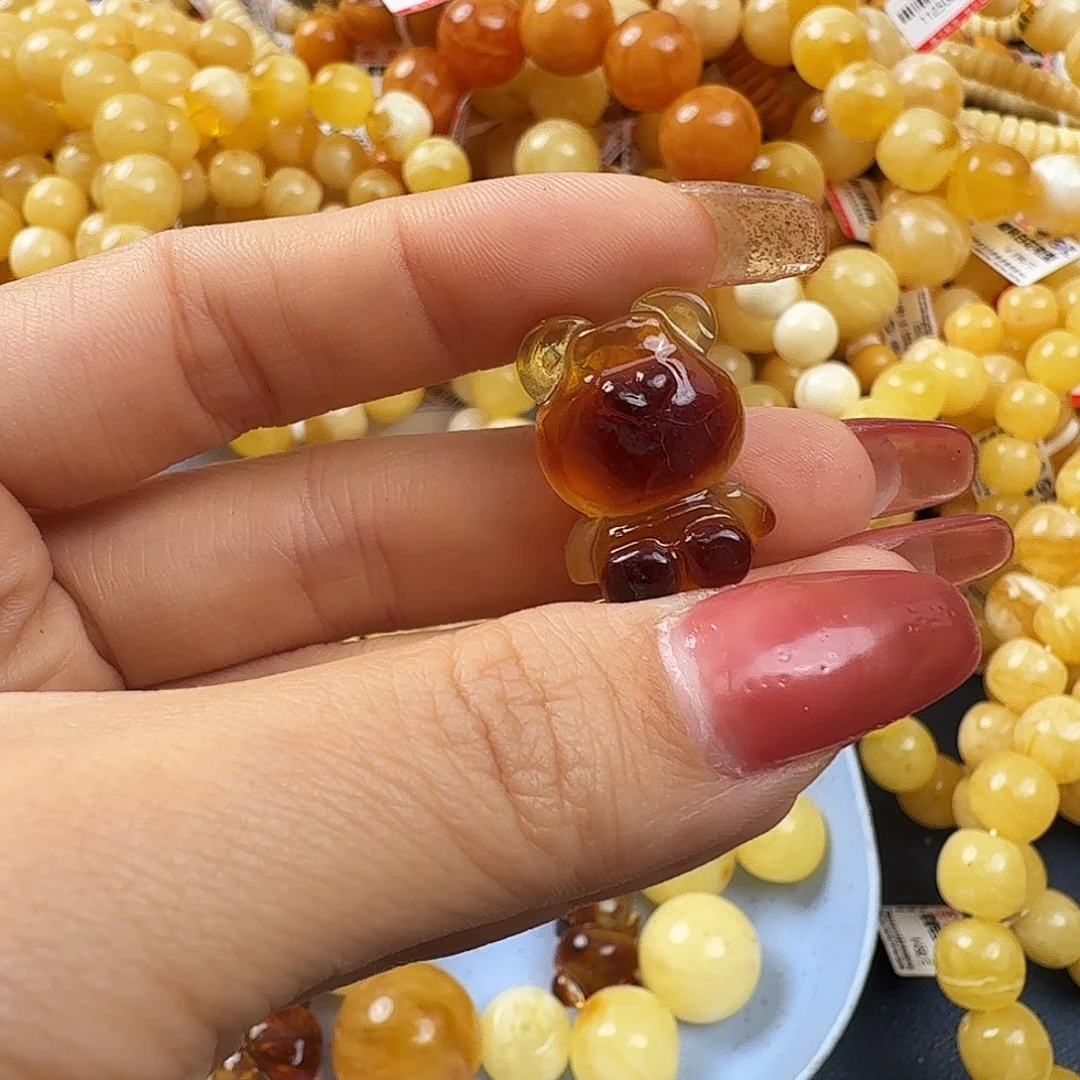 琥珀未镶嵌珠宝奇石