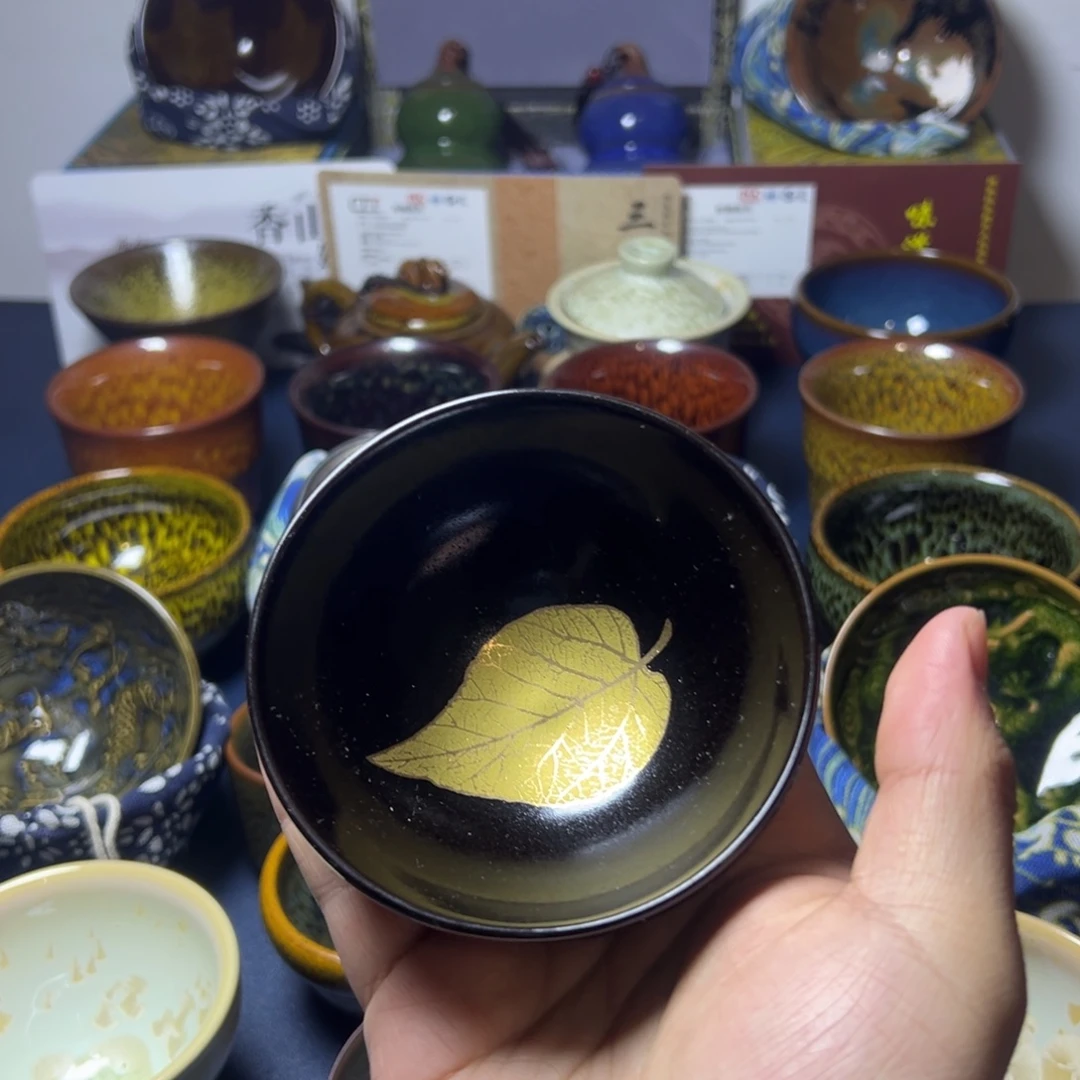 茶盏建阳建盏喝茶主人杯