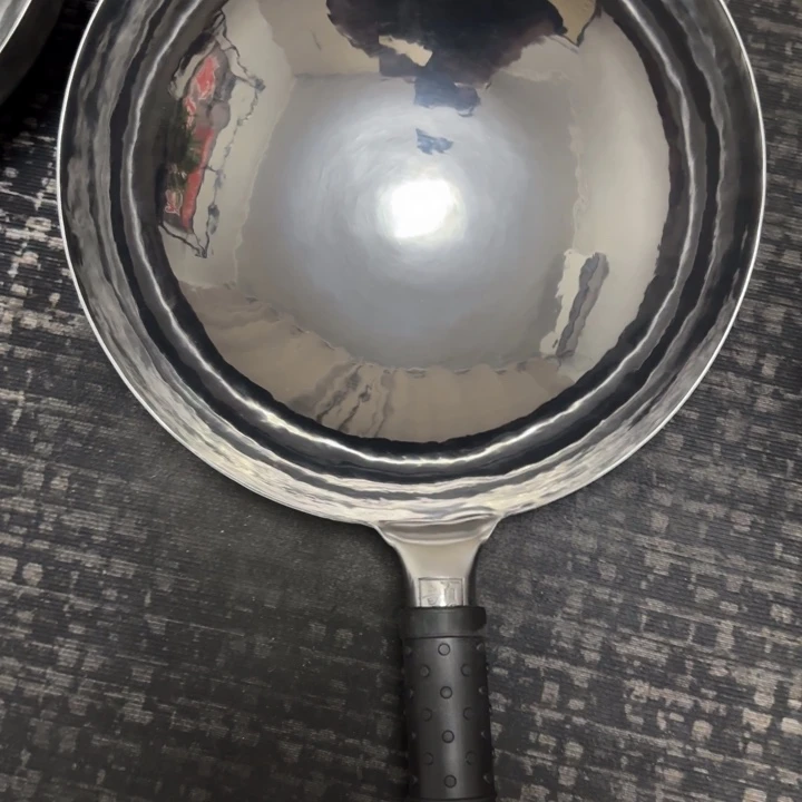 T***狼熟铁手工锻打铁锅32