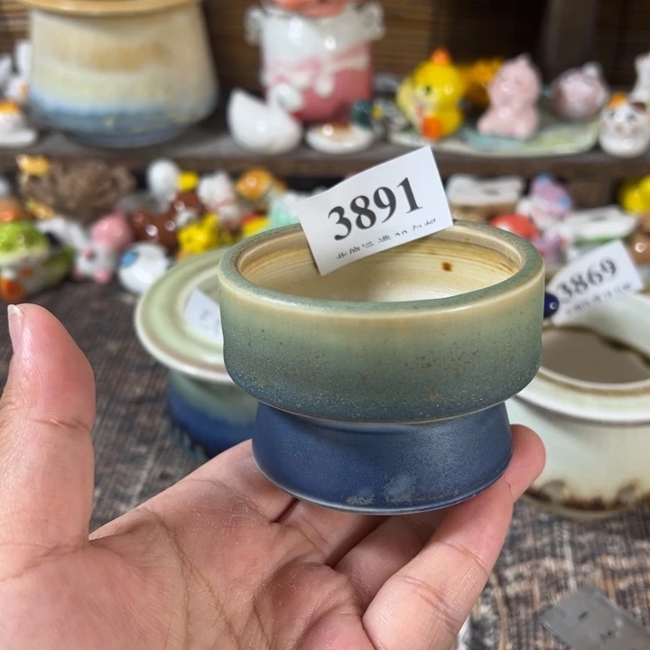 口6 手工花盆满30包邮