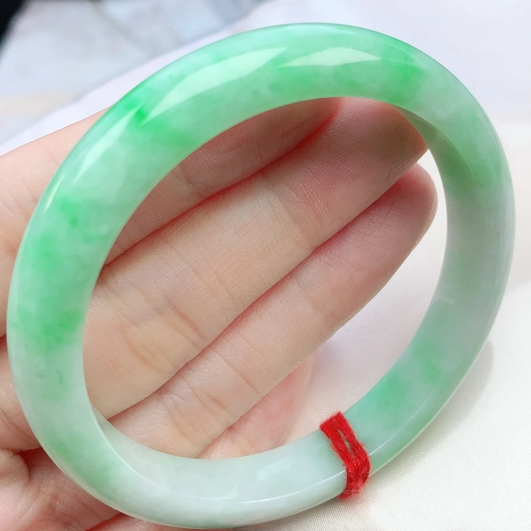 翡翠手镯未镶嵌54圈口882572