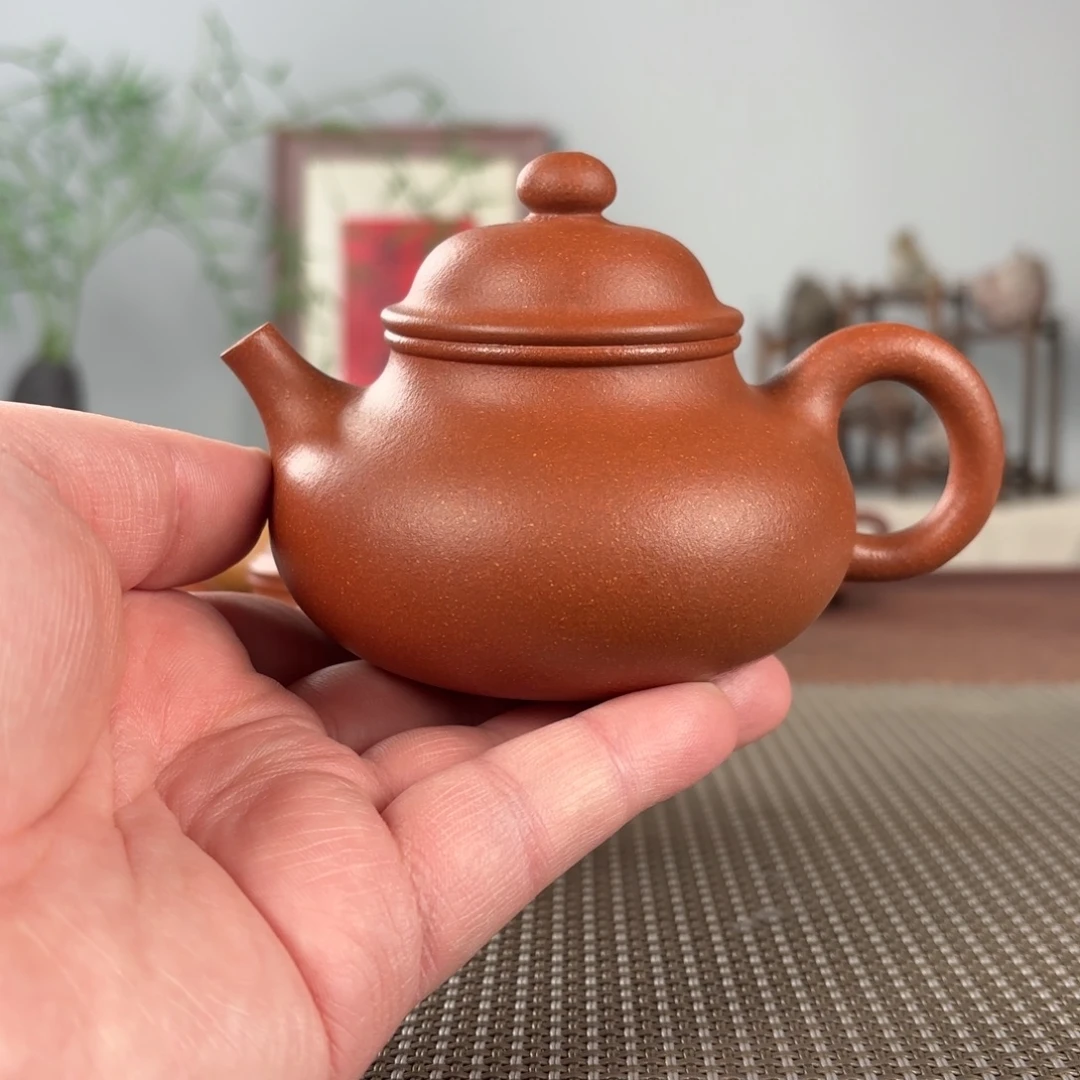 紫砂茶壶黄龙山原矿紫砂壶