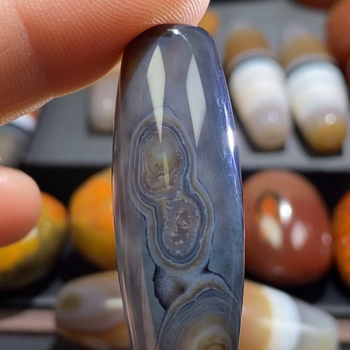 玛瑙/玉髓未镶嵌挂件