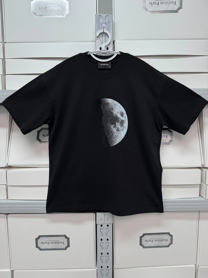 [1号-月球]短袖T恤男女同款潮