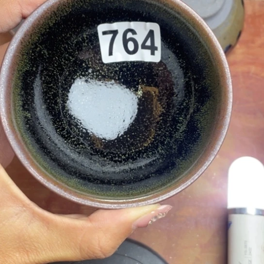 茶盏沐雨茶器柴烧主人杯