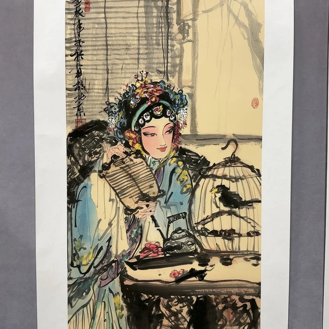 国画国画纯手绘作品请放心去藏