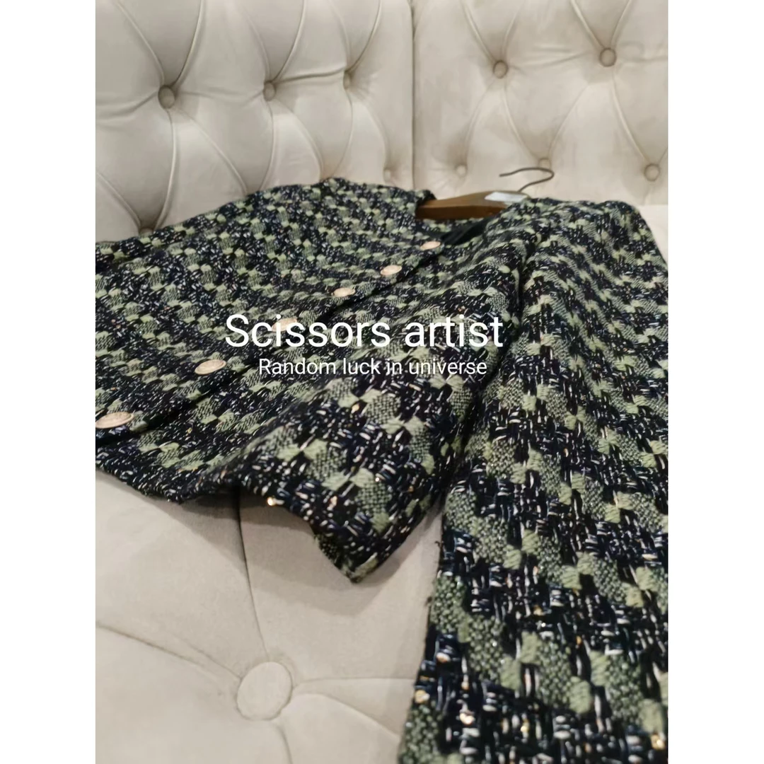 【Scissors artist】高端设计师走秀女装时尚休闲外套0975