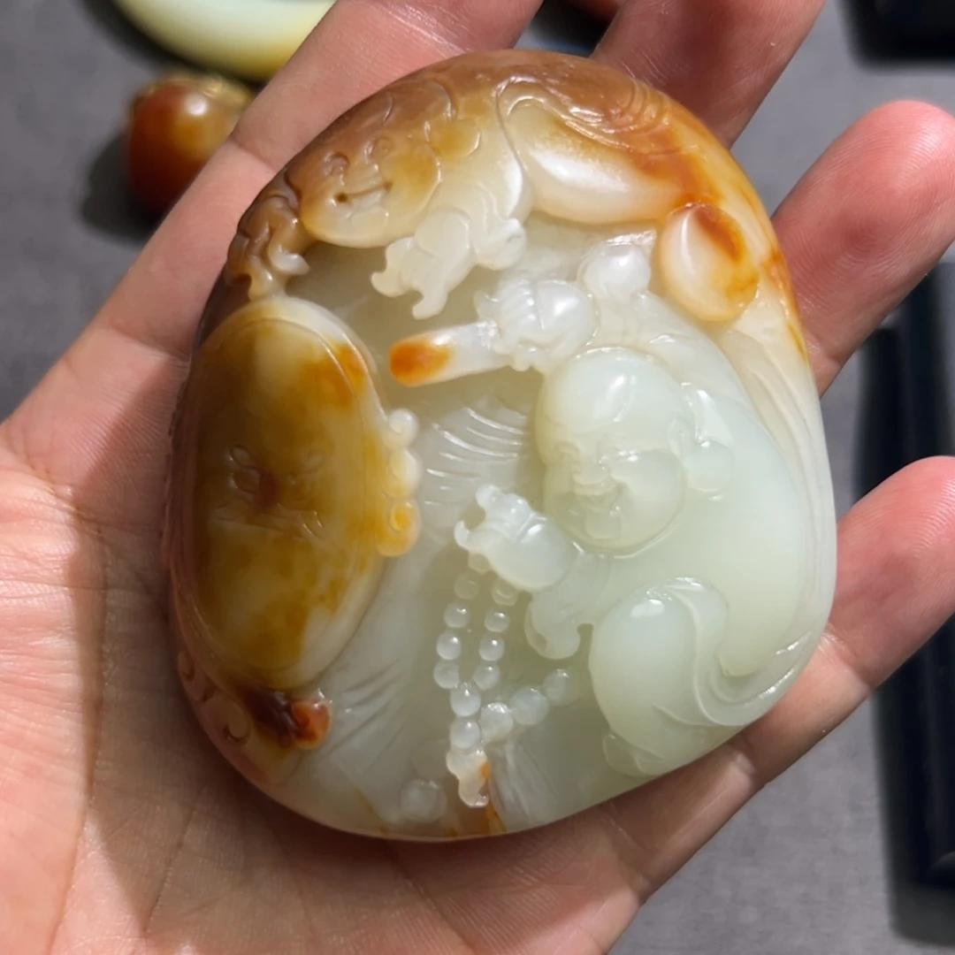 未镶嵌和田玉把件