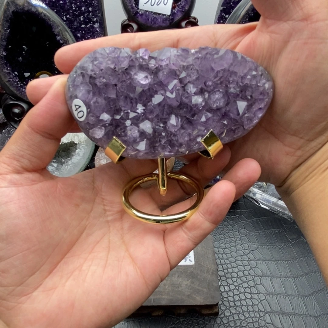 大型摆件（非配饰）未镶嵌紫晶