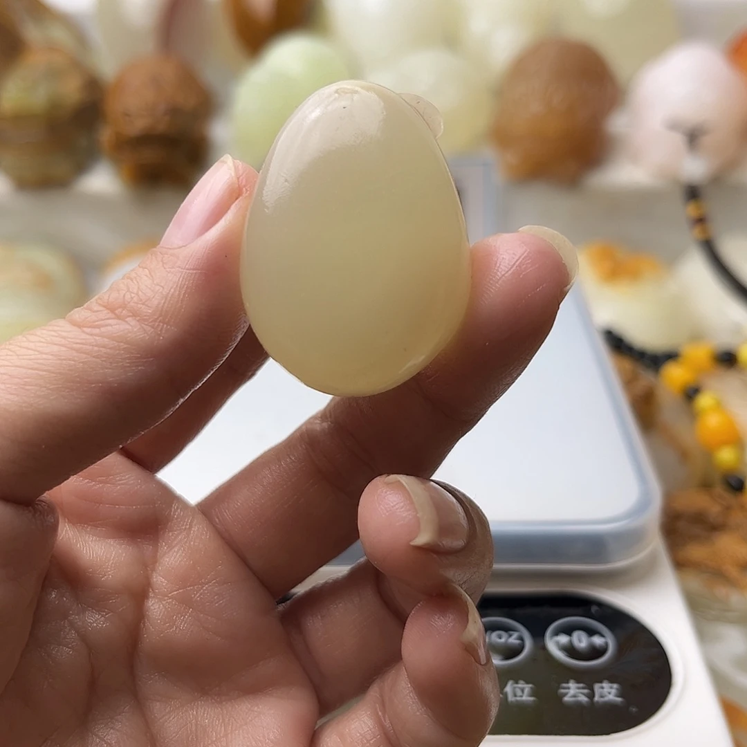 石材方解石手把摆件不退换原石