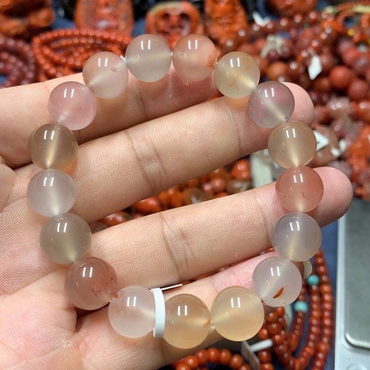 未镶嵌手串南红玛瑙12+’mm