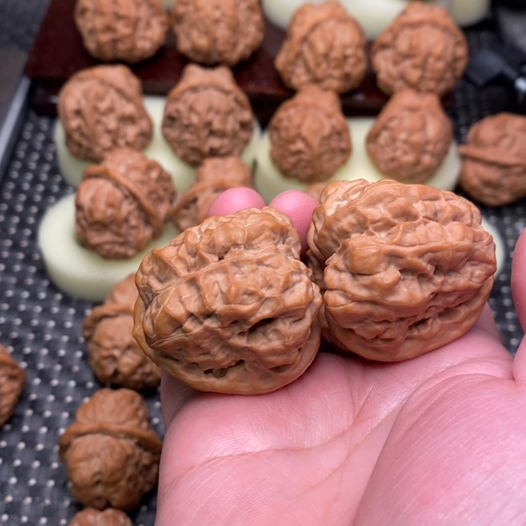 吊坠文玩核桃布*爸蛤蟆头