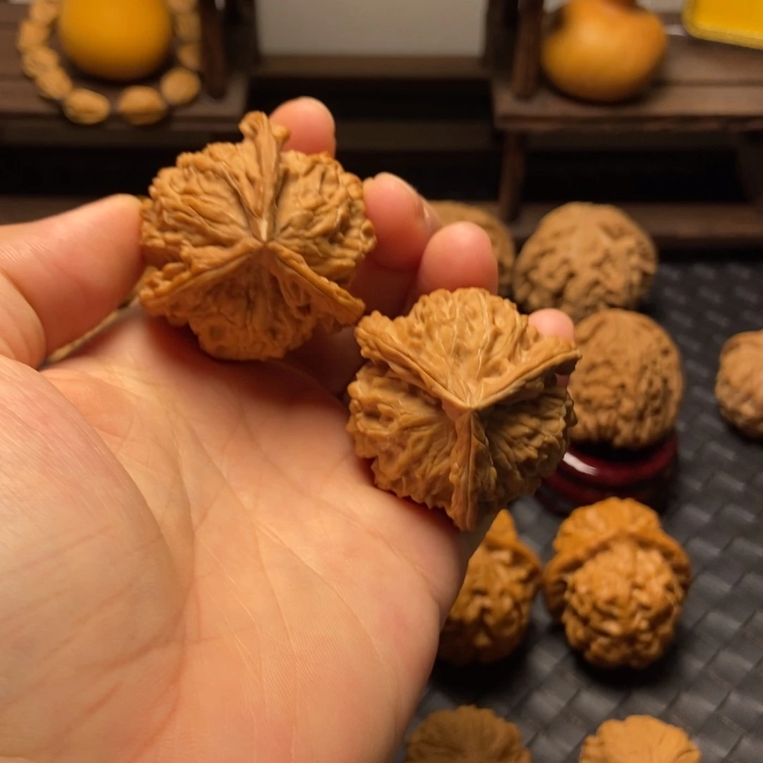 把件文玩核桃全品盘山尺寸41