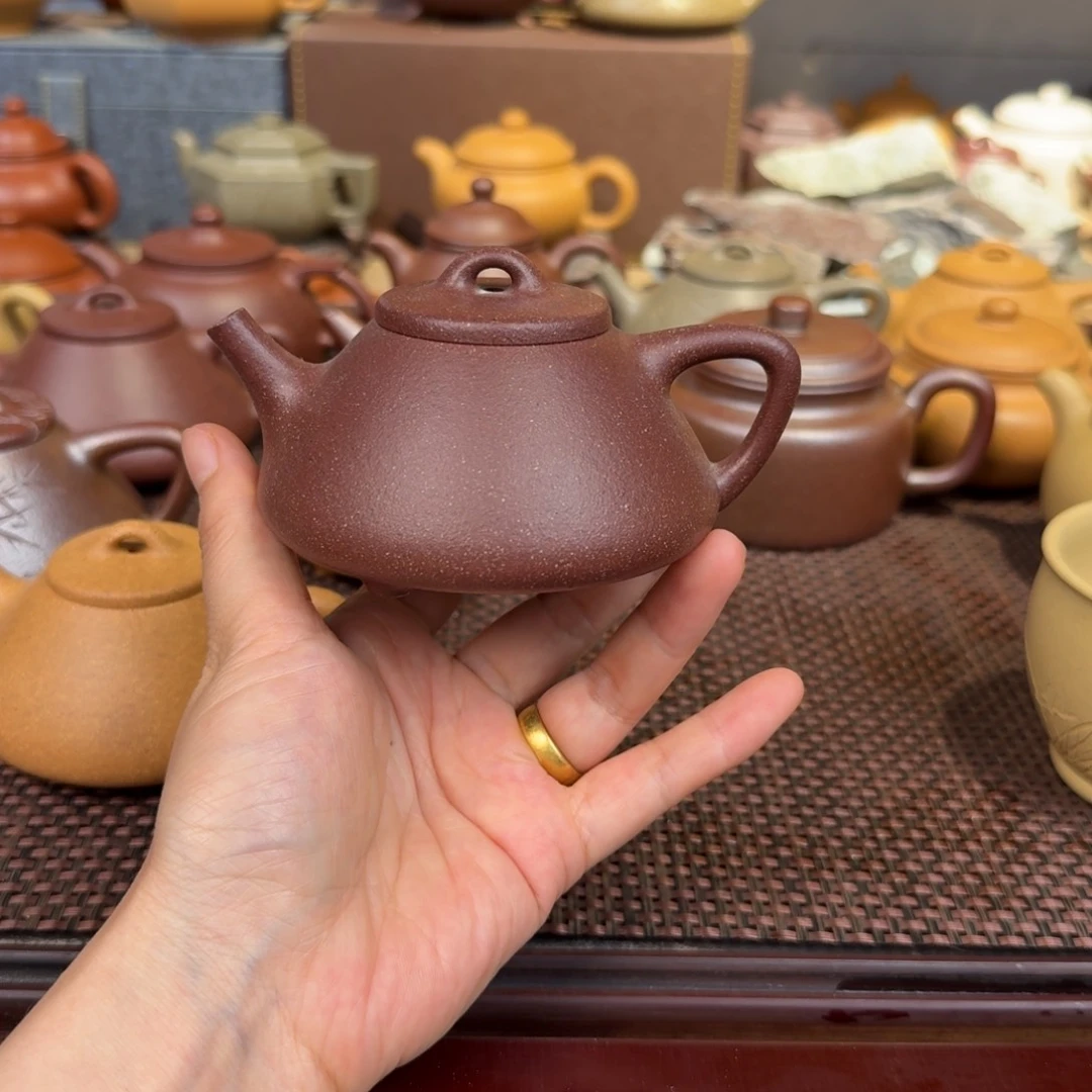 茶壶段泥桃花泥150毫升左右