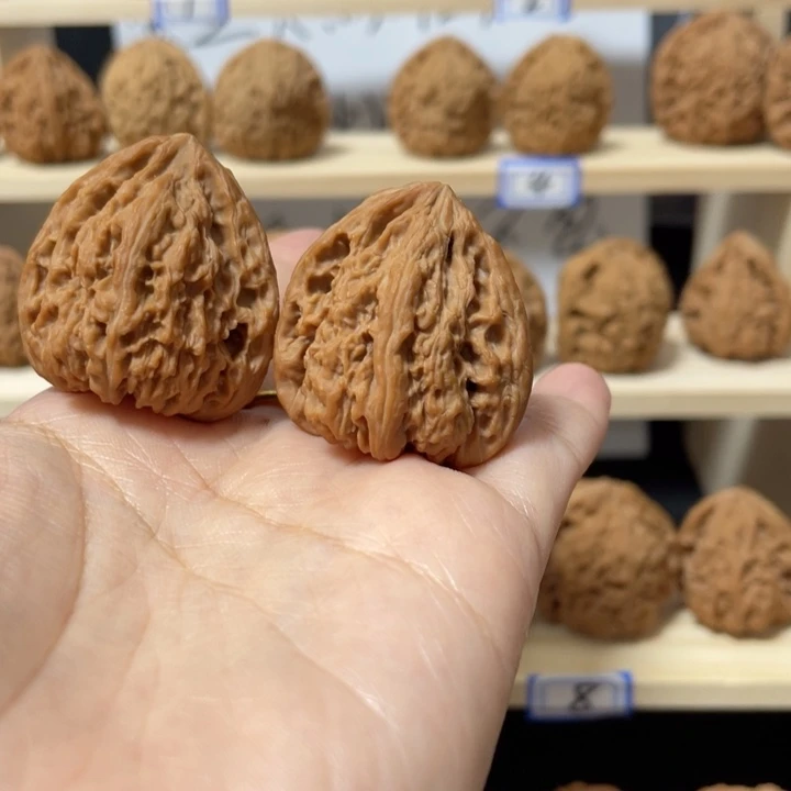 蓝***调手串/手链核桃涿鹿南疆石核桃