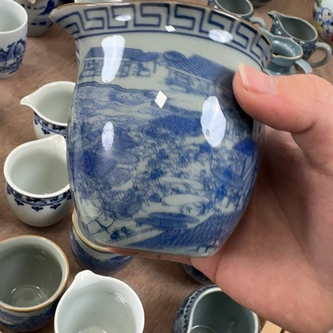 清明上河图公道杯微瑕