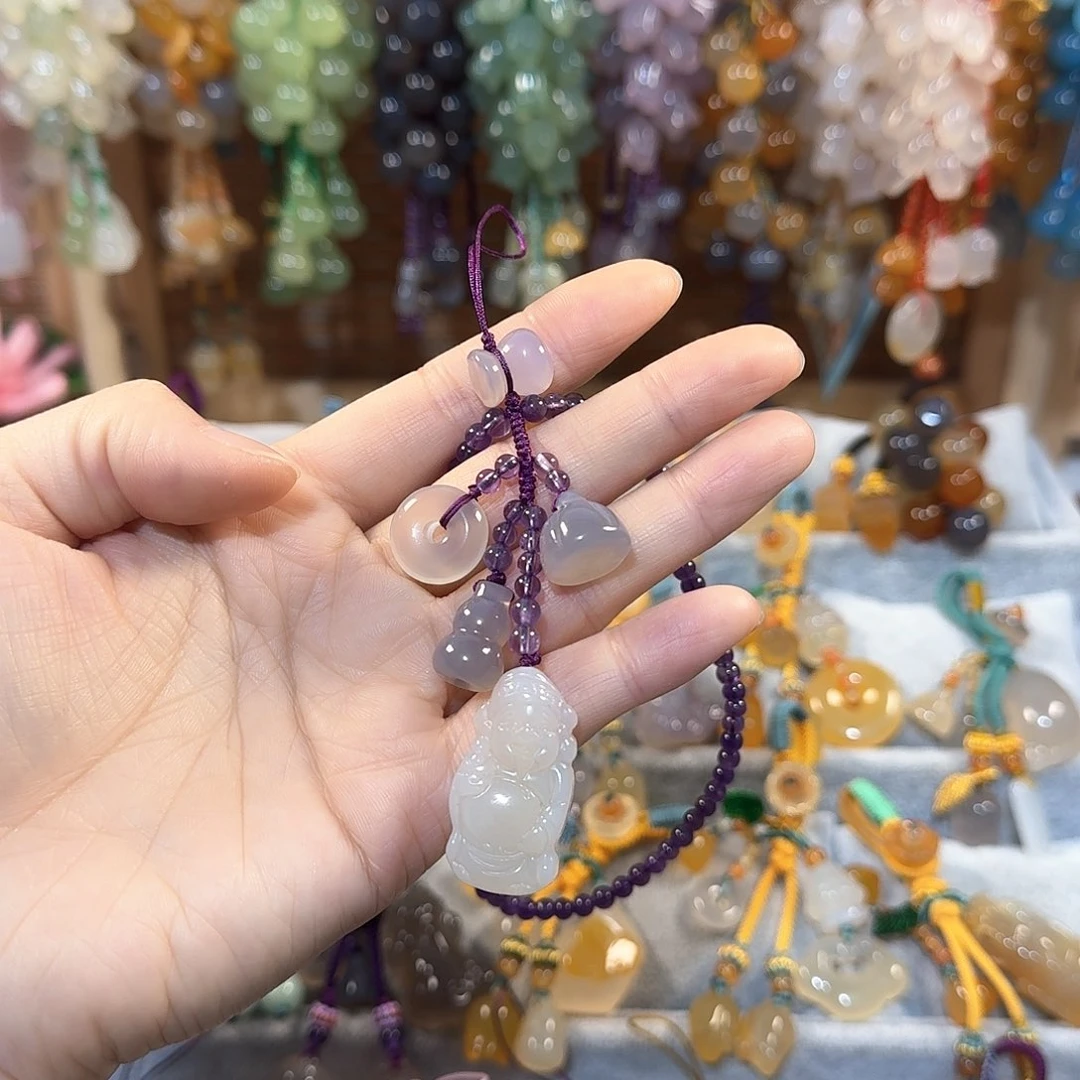 玛瑙/玉髓挂件未镶嵌