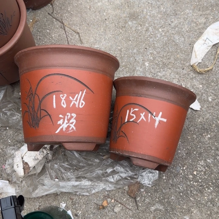 紫砂花盆特价清仓