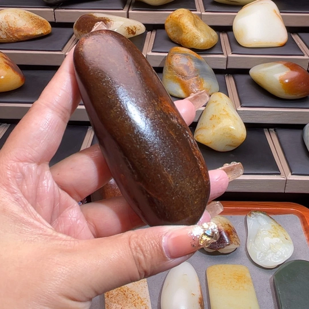 未镶嵌和田玉挂件定制和田玉一***签