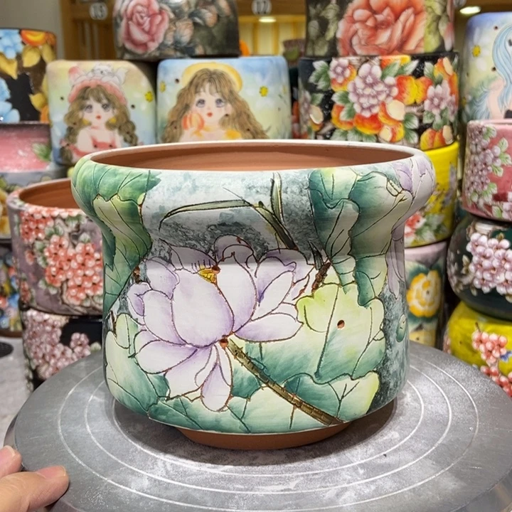 景德镇艺术手绘作品