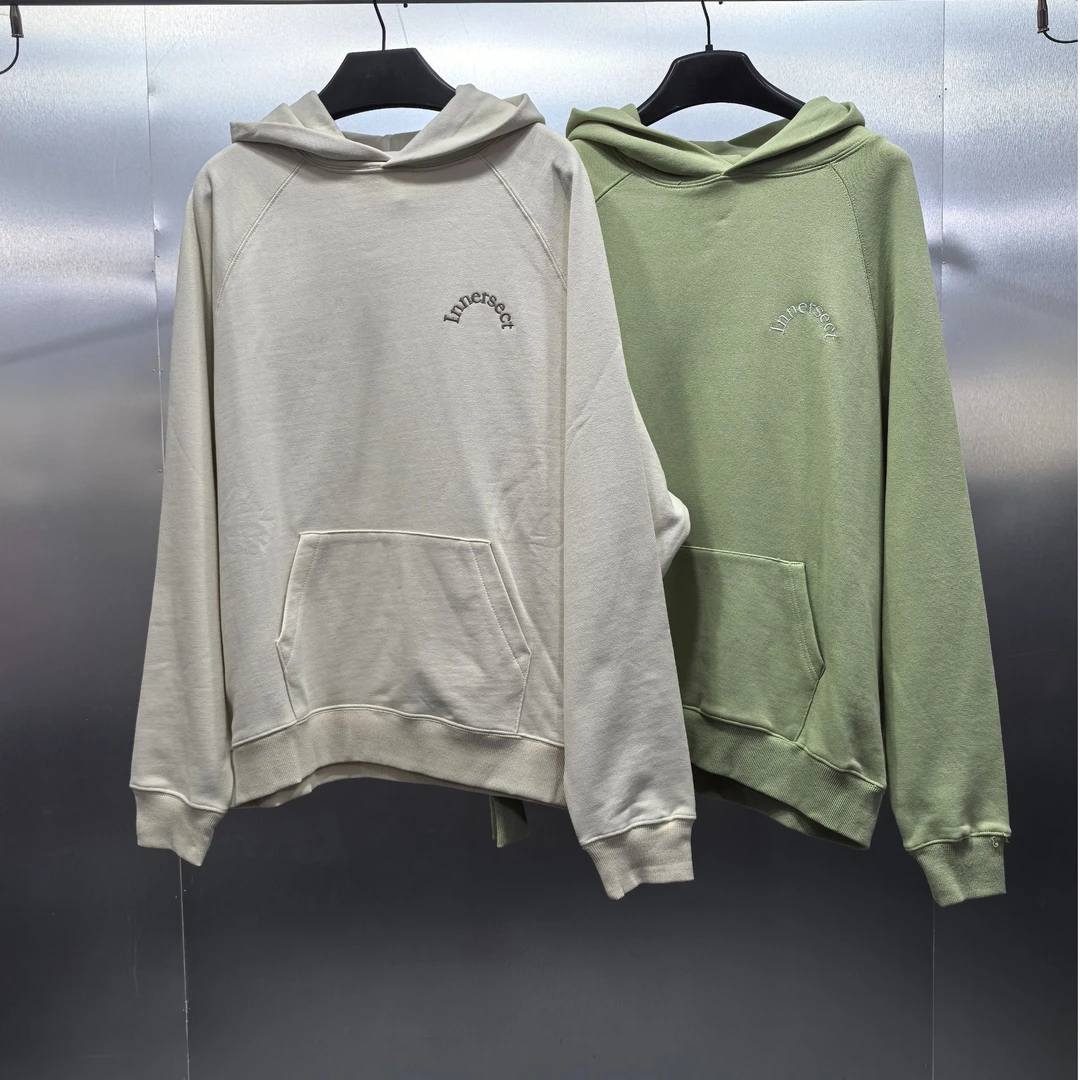 D04(LX)-42405-INN春秋季后背圆圈字母印花连帽卫衣