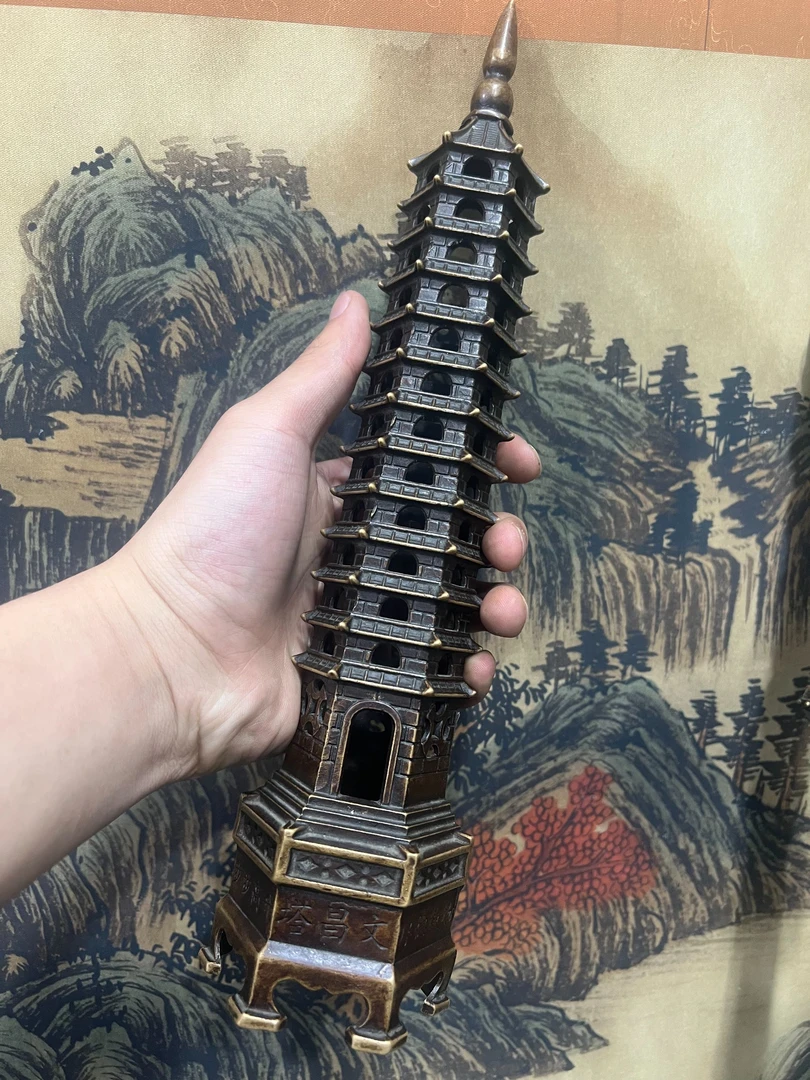 铜福匠精品铜器文昌塔13层