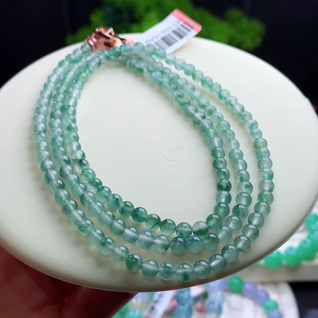 项链未镶嵌翡翠卡4.2mm