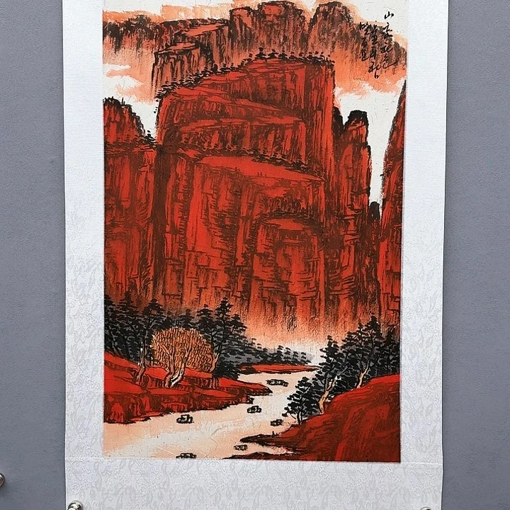 国画书法作品多次参加