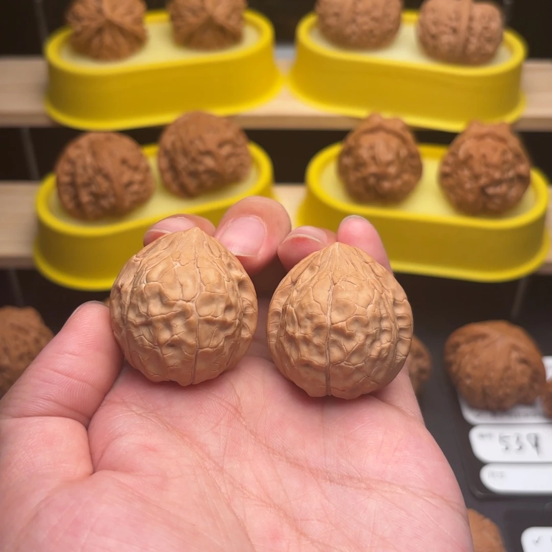 把件文玩核桃35龟甲纹560