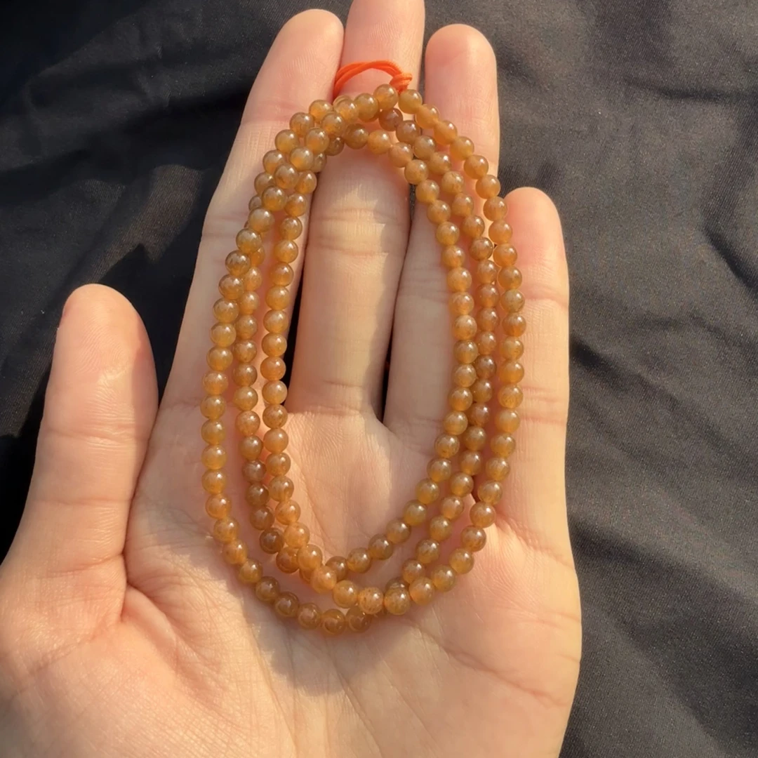 和田玉糖玉卡4项链