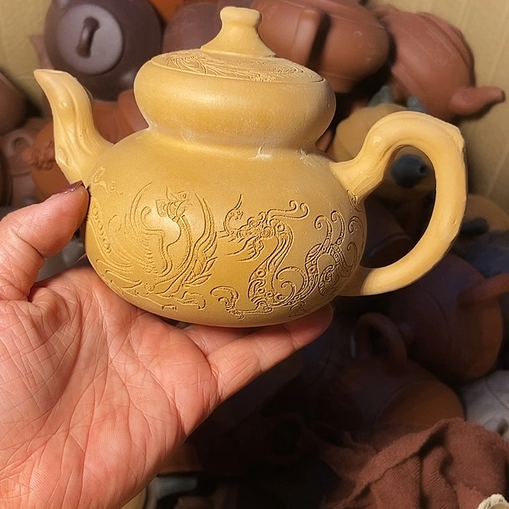 全手工制作宜兴紫砂茶壶