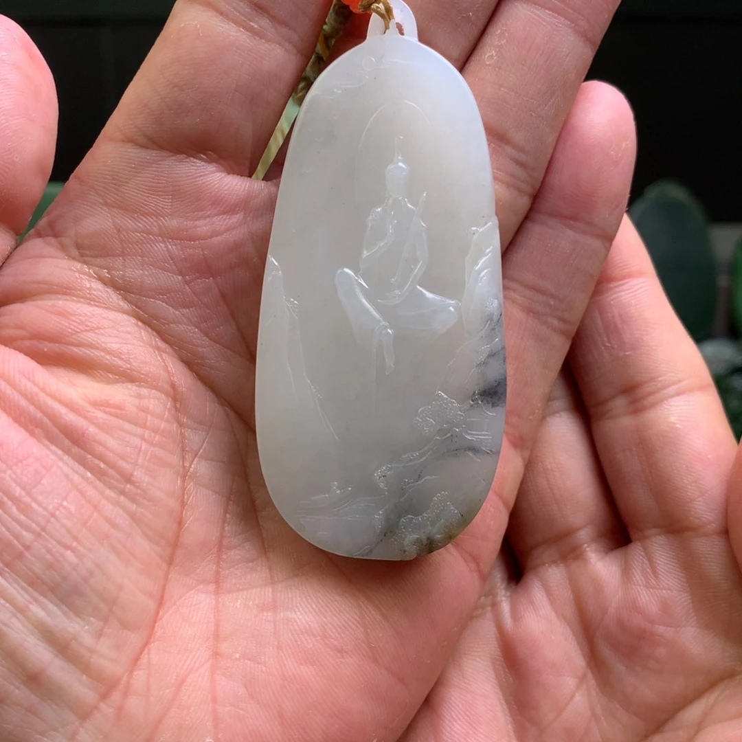 和田玉和田玉吊坠未镶嵌未镶嵌