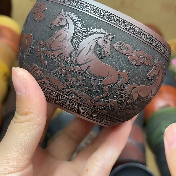 茶杯紫砂宜兴紫砂茶具