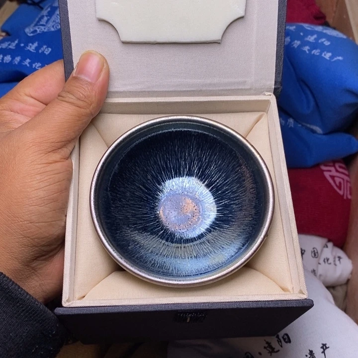茶盏建盏喝茶主人杯茶杯